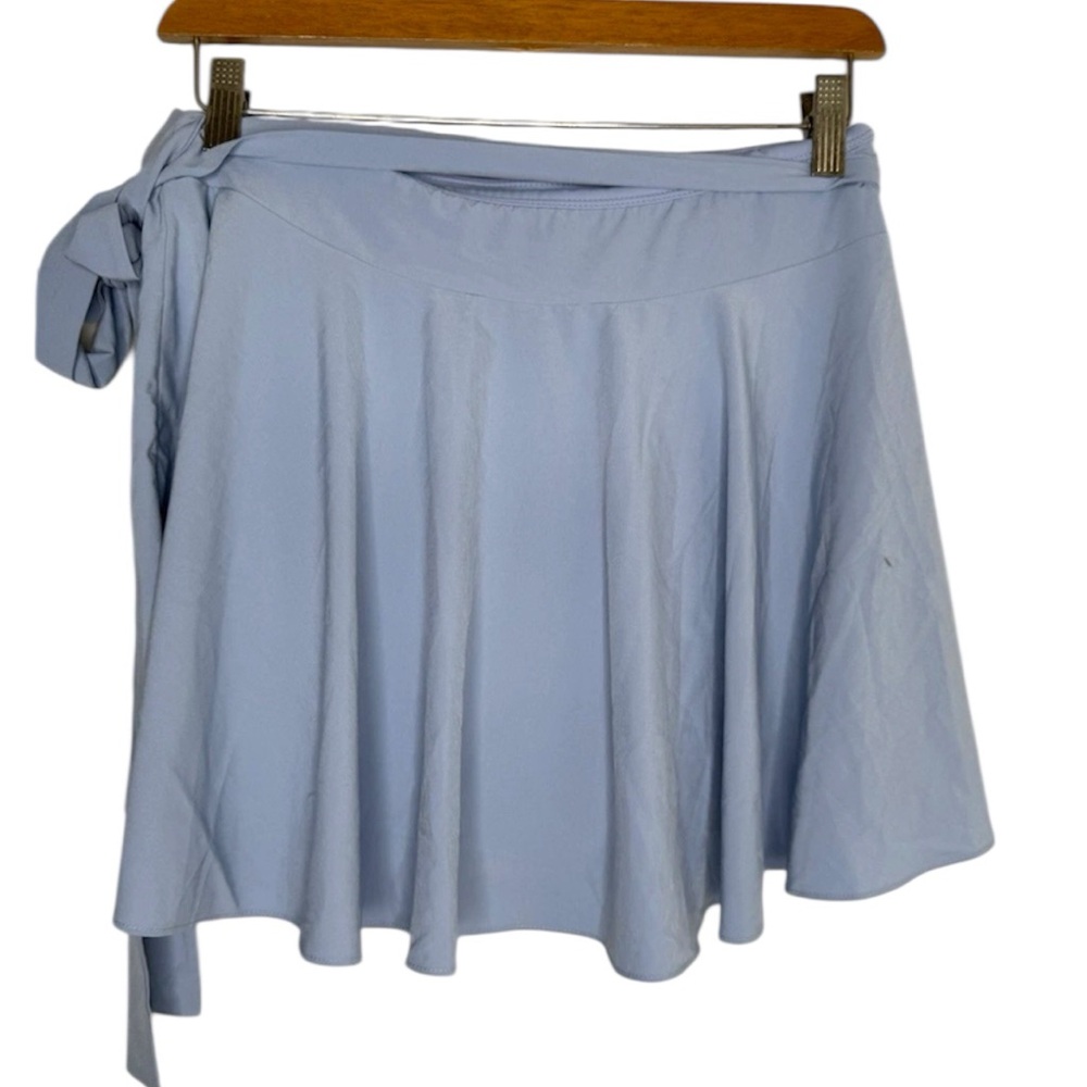 Halara High Waisted Tie Side Flowy Micro Mini Flare Quick Dry Skirt M tennis - Picture 12 of 13